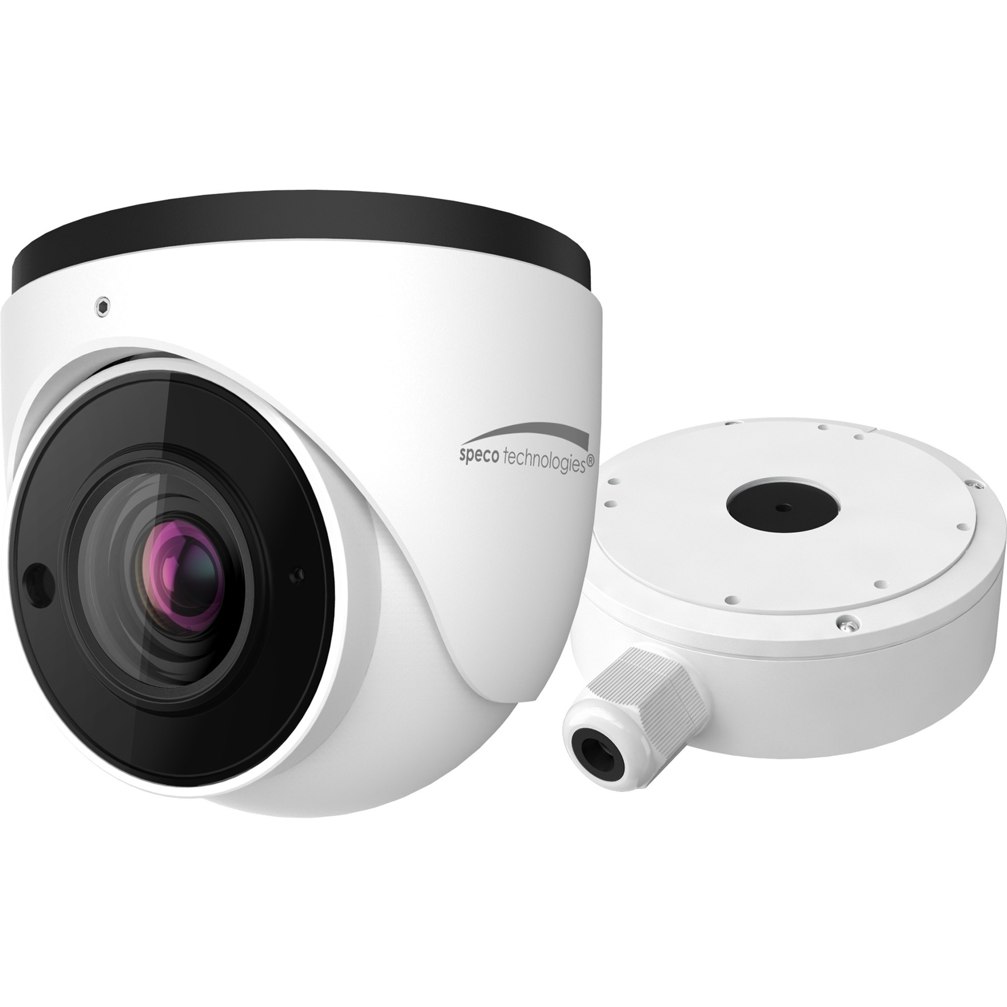 Speco O2VT1VN 2 Megapixel Full HD Network Camera - Color - Turret - White
