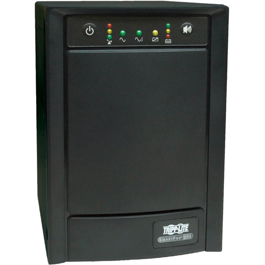 Tripp Lite by Eaton UPS SmartPro 120V 1.05kVA 650W Line-Interactive Sine Wave UPS Tower Network Card Options USB DB9 8 Outlets