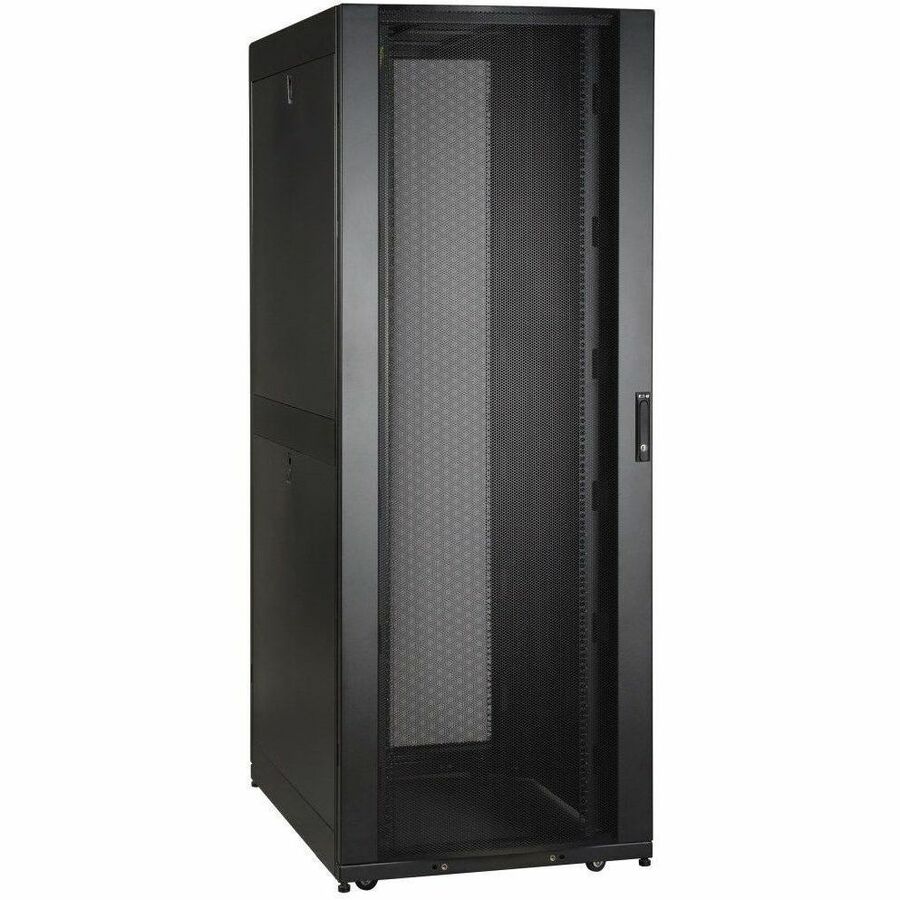 Tripp Lite by Eaton 48U SmartRack Wide Standard-Depth Rack Enclosure Cabinet with doors & side panels