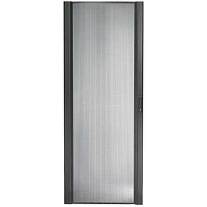 NETSHELTER SX 48U 600MM WIDE PERFORATED CURVED DOOR BLACK