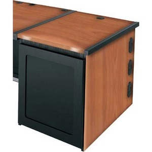 LD SERIES 12 SPACE SIDE RACK, DC,COMPEMENTS LD SERIES DESKS; PROVIDES QUIET LOCA