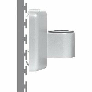 THE ULTIMATE SLATWALL ASSEMBLY MOUNT FOR SMC FEATURES A DURABLE BLACK FINISH AND