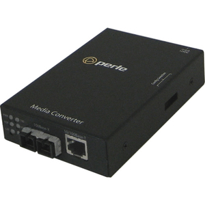 Perle S-110-S2SC20-XT - 10/100 Industrial Temperature Media Converter