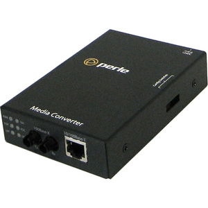 Perle S-110-S2ST20-XT - 10/100 Industrial Temperature Media Converter