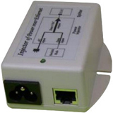 24V 18W 10/100MB POE POWER INSERTER,SURG