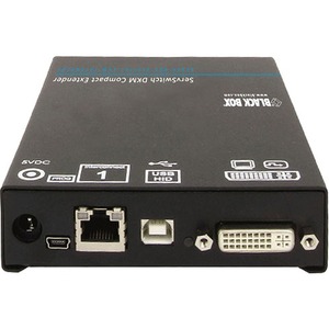 Black Box DKM Compact KVM Extender Transmitter - DVI-D, (2) USB HID, CATx