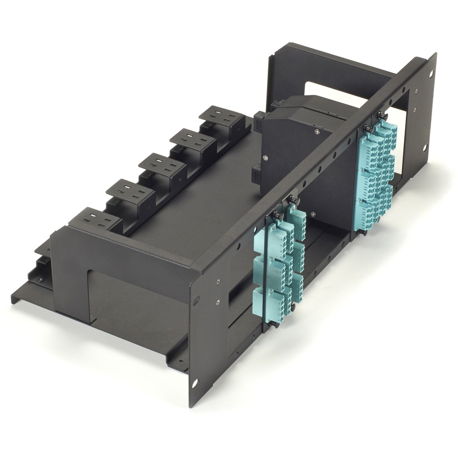 Black Box Universal Fiber Optic Blank Panel - 12-Slot, 3U