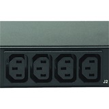 Eaton Managed rack PDU, 0U, L5-30P input, 2.88 kW max, 120V, 24A, 10 ft cord, Single-phase, Outlets (24) C13 Outlet grip