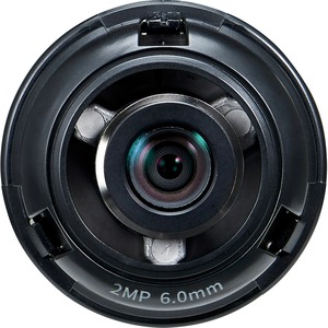 Hanwha Techwin SLA-2M6000D - 6 mm - f/2 - Fixed Lens