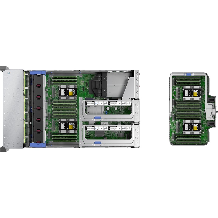 HPE ProLiant DL580 G10 4U Rack Server - 4 x Intel Xeon Platinum 8260 2.40 GHz - 512 GB RAM - Serial ATA, 12Gb/s SAS Controller