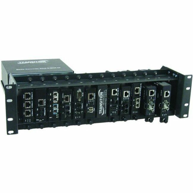 Transition Networks 12-Slot Media Converter Rack