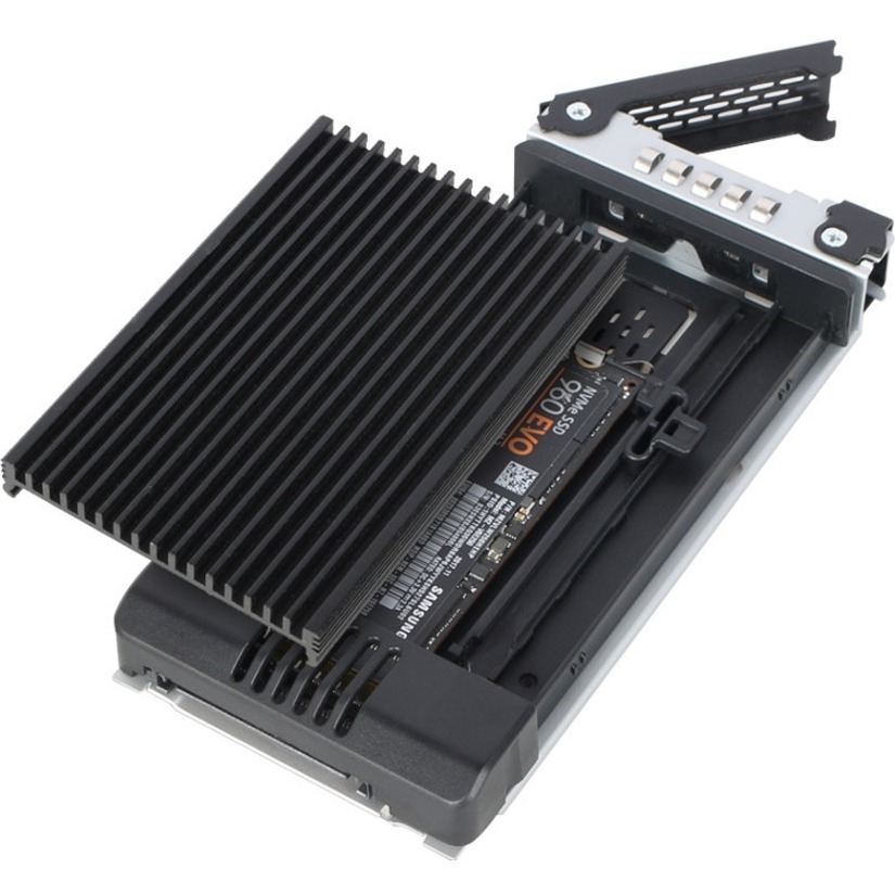 Icy Dock ToughArmor MB601TP-1B Drive Bay Adapter for 3.5" M.2, PCI Express NVMe Internal