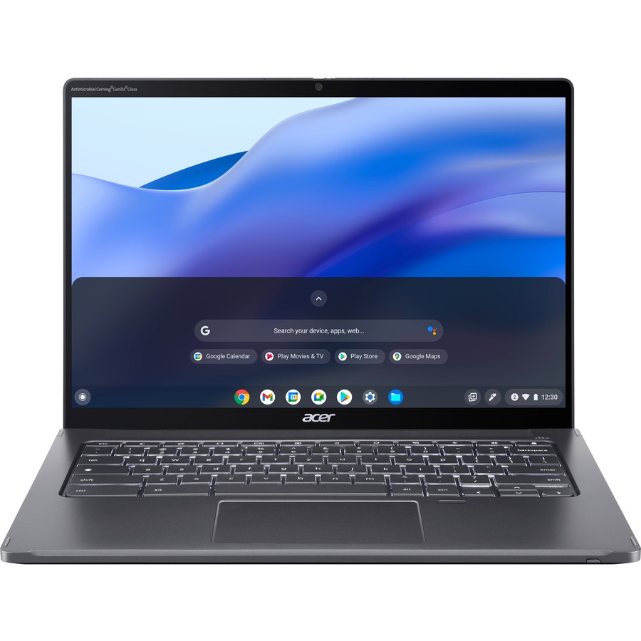 Acer Chromebook Spin 714 CP714-1WN CP714-1WN-57R6 14" Touchscreen Convertible 2 in 1 Chromebook - WQXGA - 2560 x 1600 - Intel Core i5 12th Gen i5-1235U Deca-core (10 Core) 1.30 GHz - 16 GB Total RAM - 256 GB SSD - Steel Gray