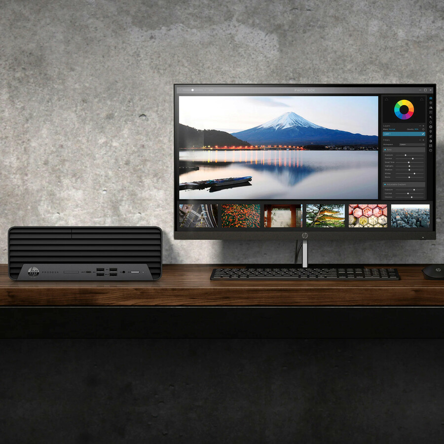 HP Business Desktop ProDesk 600 G6 Desktop Computer - Intel Core i5 10th Gen i5-10500 Hexa-core (6 Core) 3.10 GHz - 8 GB RAM DDR4 SDRAM - 256 GB M.2 PCI Express NVMe SSD - Small Form Factor