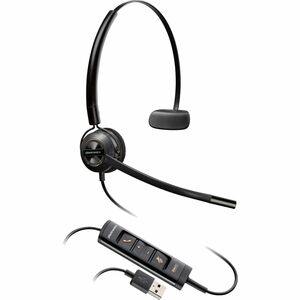 Poly EncorePro HW545 USB-A Convertible Headset TAA