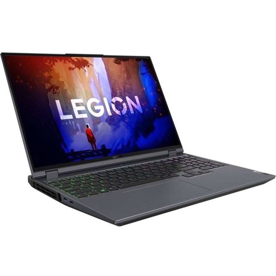 Lenovo Legion 5 Pro 16ARH7H 82RG0004US 16" Gaming Notebook - WQXGA - 165 Hz - AMD Ryzen 7 6800H - 32 GB - 1 TB SSD - English (US) Keyboard - Storm Gray