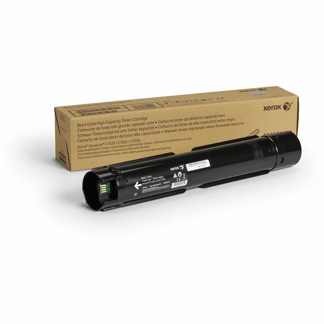 Xerox Genuine Xerox® VersaLink® C7000 Series Color Multifunction Printers Black High capacity Toner Cartridge (23600 Pages) - 106R03737