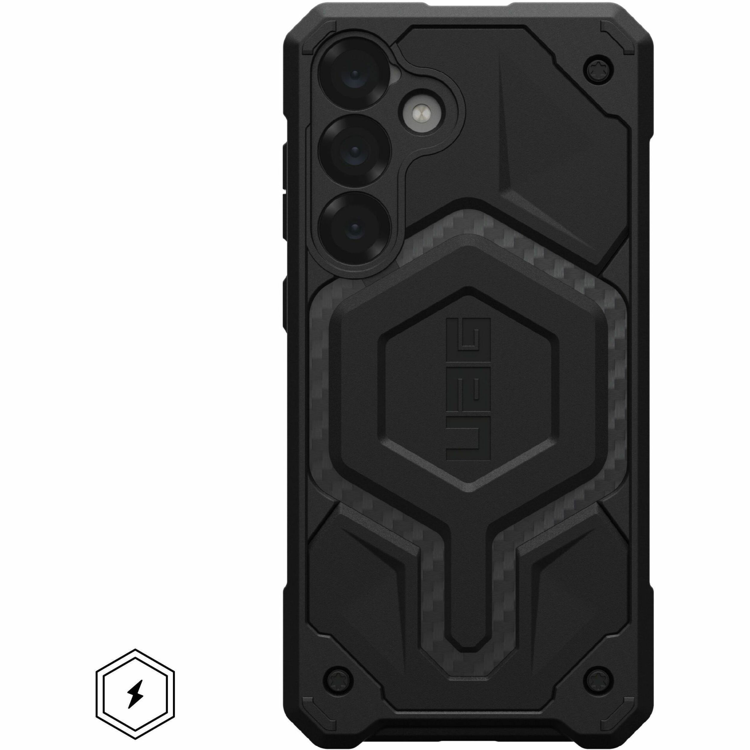 Urban Armor Gear Monarch Pro Galaxy S25 Plus Case - Carbon Fiber