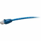 QS 4FT/1.2M BLU BOOTED C5E UTP CM TAA