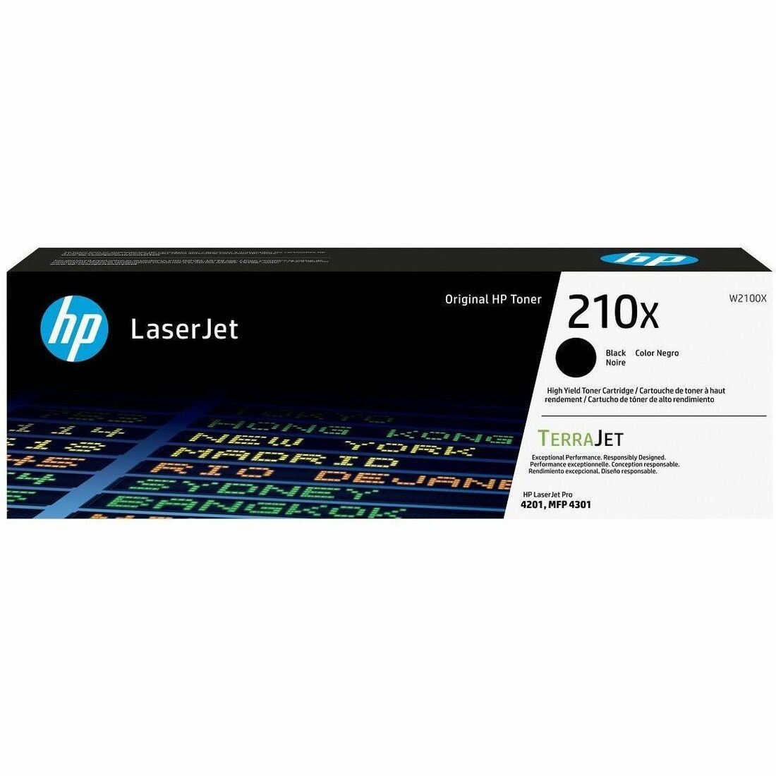 HP 210X Original High Yield Laser Toner Cartridge - Black - 1 Each