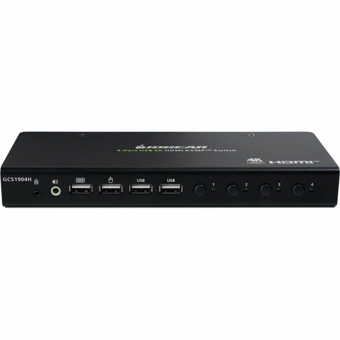 IOGEAR 4-Port KVMP Switch with HDMI Connection USB 2.0 Hub and Audio