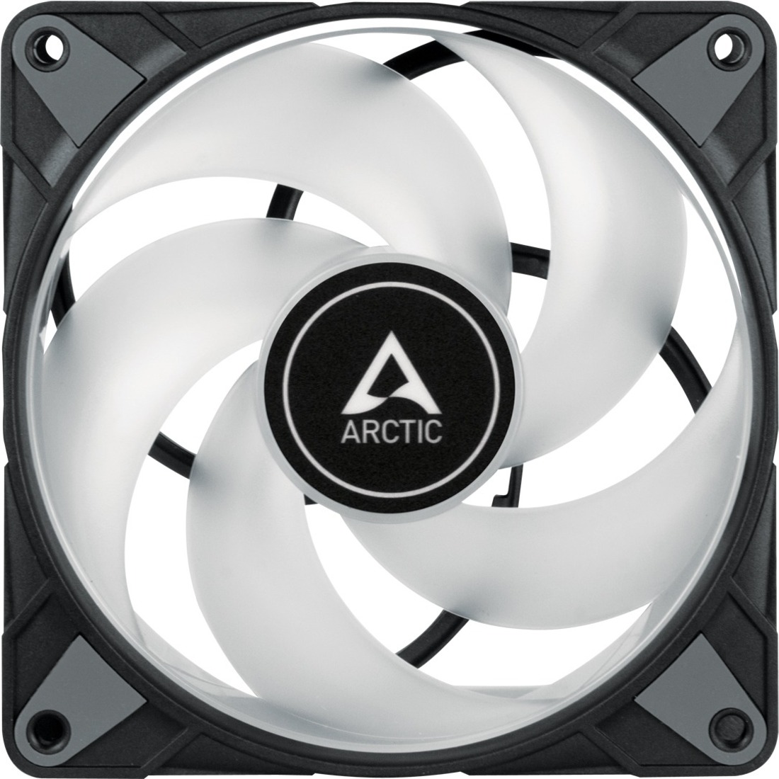 Arctic P12 PWM PST RGB 0dB Semi-Passive 120 mm Case Fan with RGB - 1 Pack