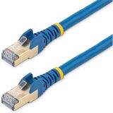 StarTech.com 14ft CAT6a Ethernet Cable - 10 Gigabit Category 6a Shielded Snagless 100W PoE Patch Cord - 10GbE Blue UL Certified Wiring/TIA