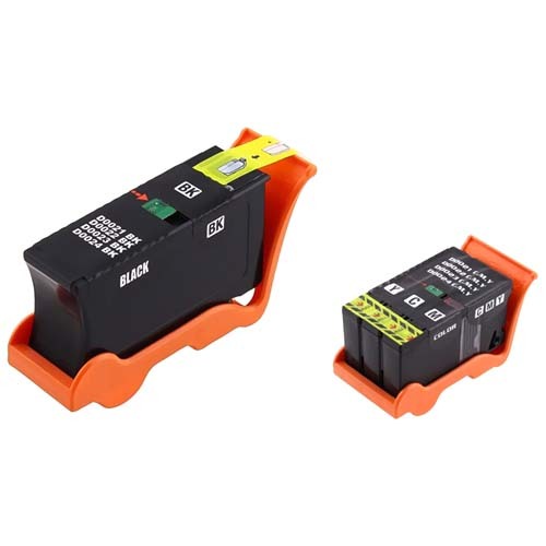 eForCity Remanufactured Inkjet Ink Cartridge GRMC3, T093N, XG8R3, T094N - Black, Color - 2 Pack