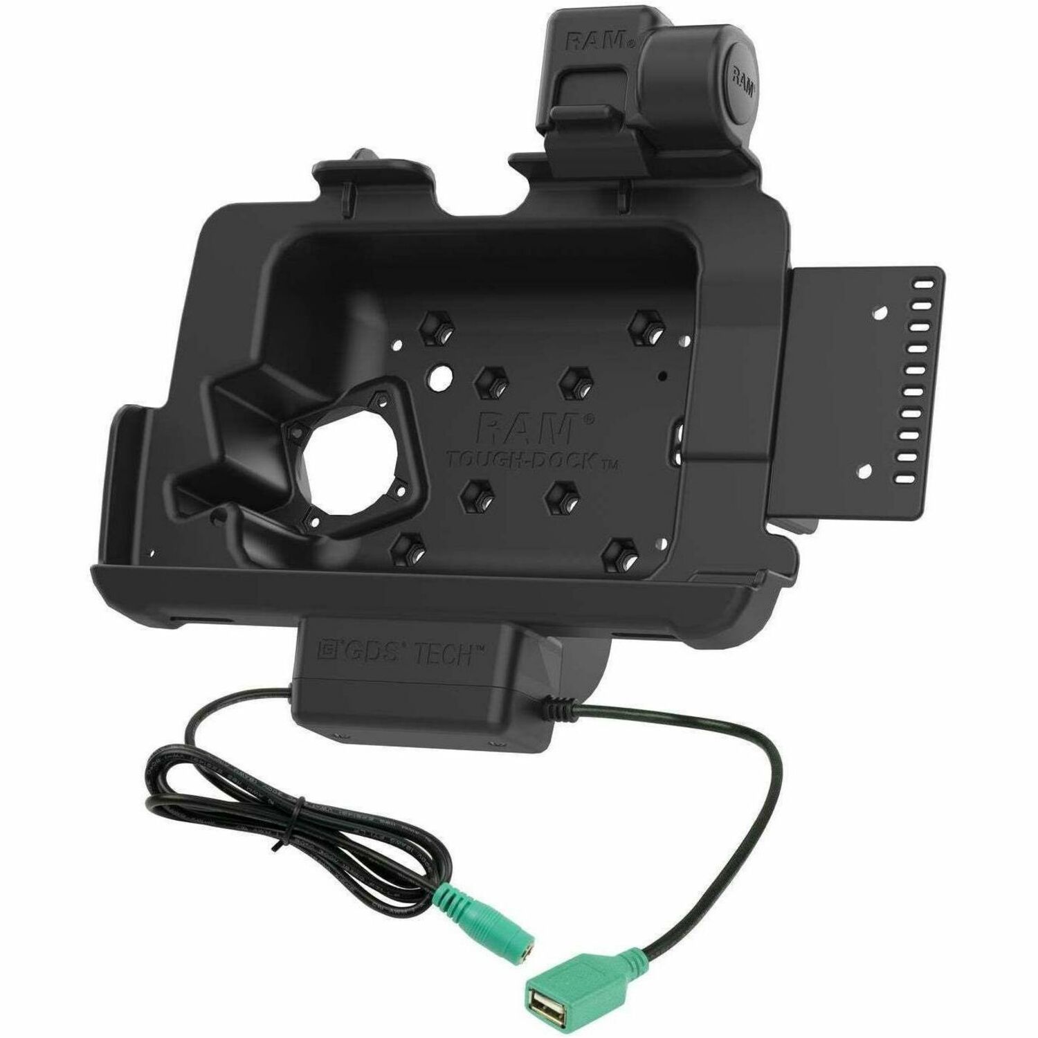 RAM Mounts Tough-Dock™ Power + Data with Latch for Zebra ET4x 8" Tablet