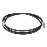 PanNet Cat 6A 24 AWG UTP Copper Patch Cord, 20 ft, Black