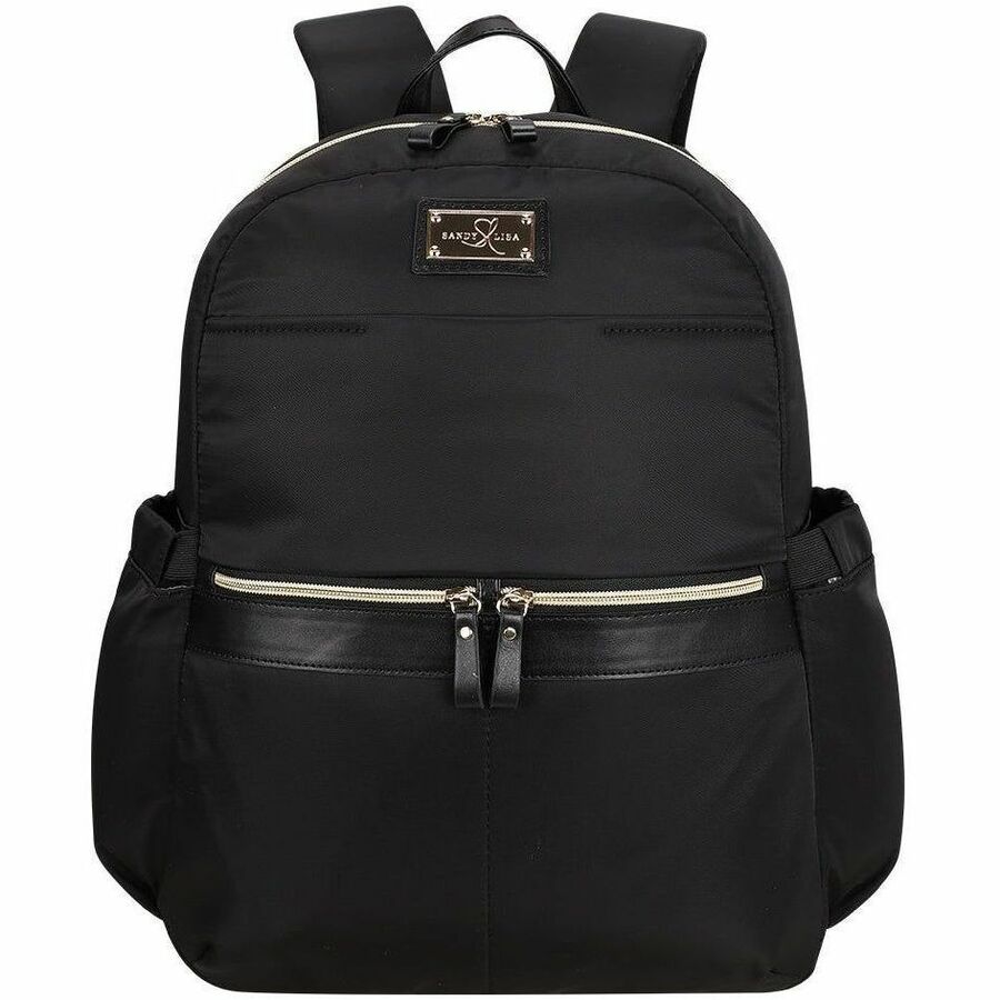 Sandy Lisa Laguna Carrying Case (Backpack) for 14" to 15.6" Laptop - Black