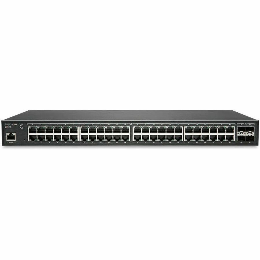 SonicWall SWITCH SWS14-48 WITH WIRELESS NETWORK MANAGEMENT ESSENTIAL AND SUPPORT 3YR
