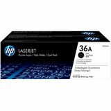 HP 36A (CB436A) Original Standard Yield Laser Toner Cartridge - Single Pack - Black - 1 Each