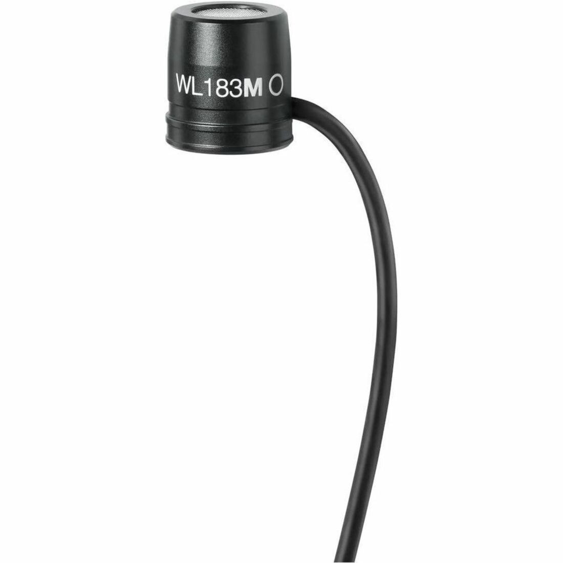 Shure WL183m Wired Condenser, Dynamic Microphone for Wireless Transmitter, Transportation - Black