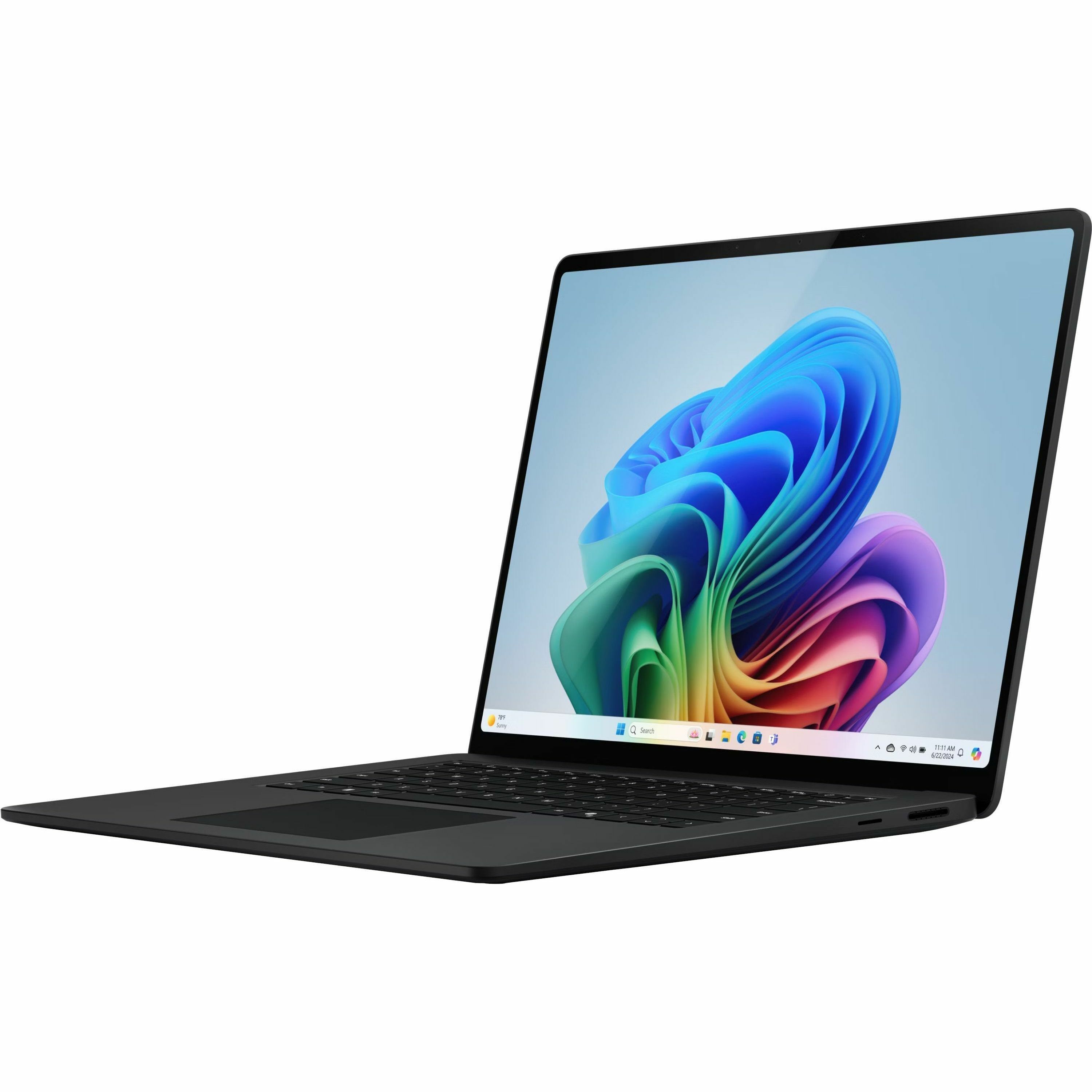 Microsoft Surface Laptop 7 15" Touchscreen Copilot+ PC Notebook - 120 Hz - Qualcomm Snapdragon X Elite - 32 GB - 1 TB SSD - English Keyboard - Black