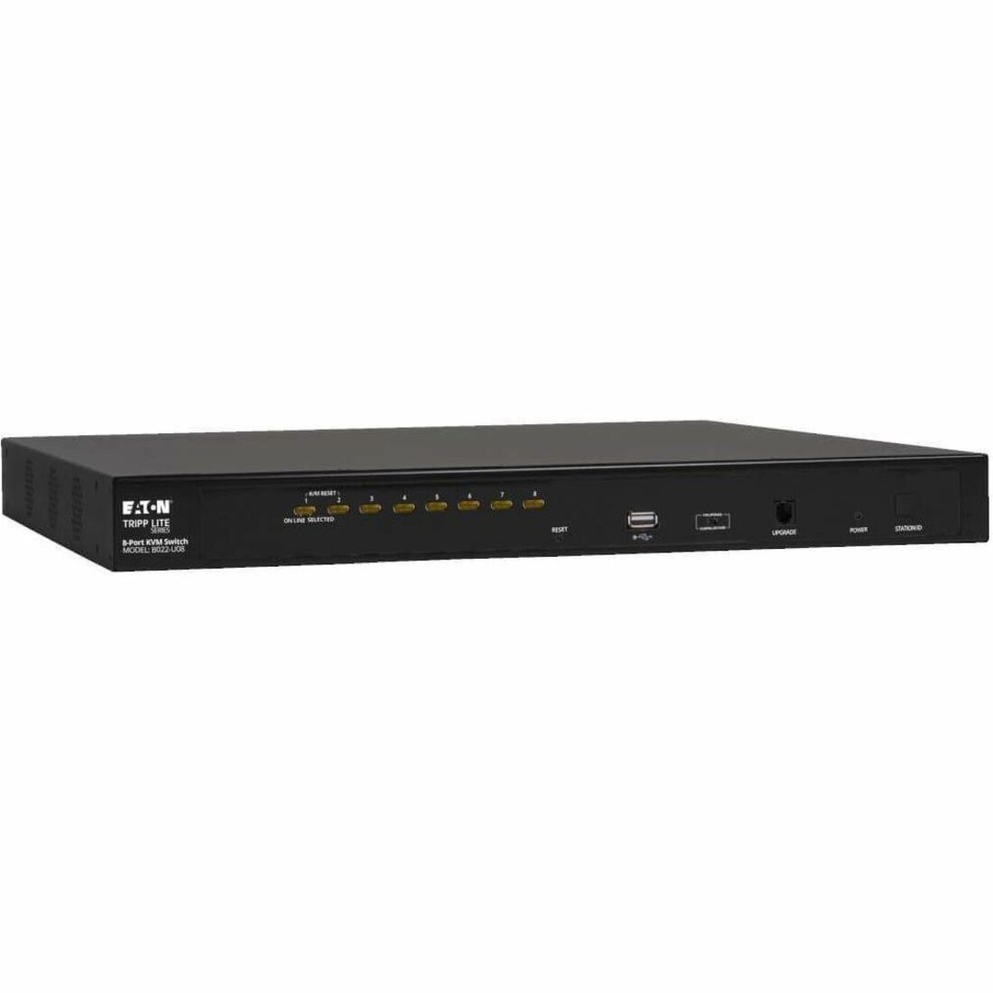 Eaton Tripp Lite Series NetDirector 8-Port 1U Rack-Mount KVM Switch, TAA