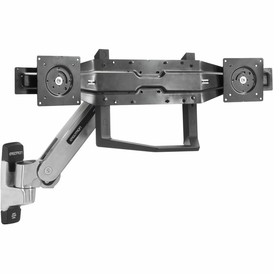 Ergotron Mounting Bracket for Monitor, Display, Mounting Arm - Black