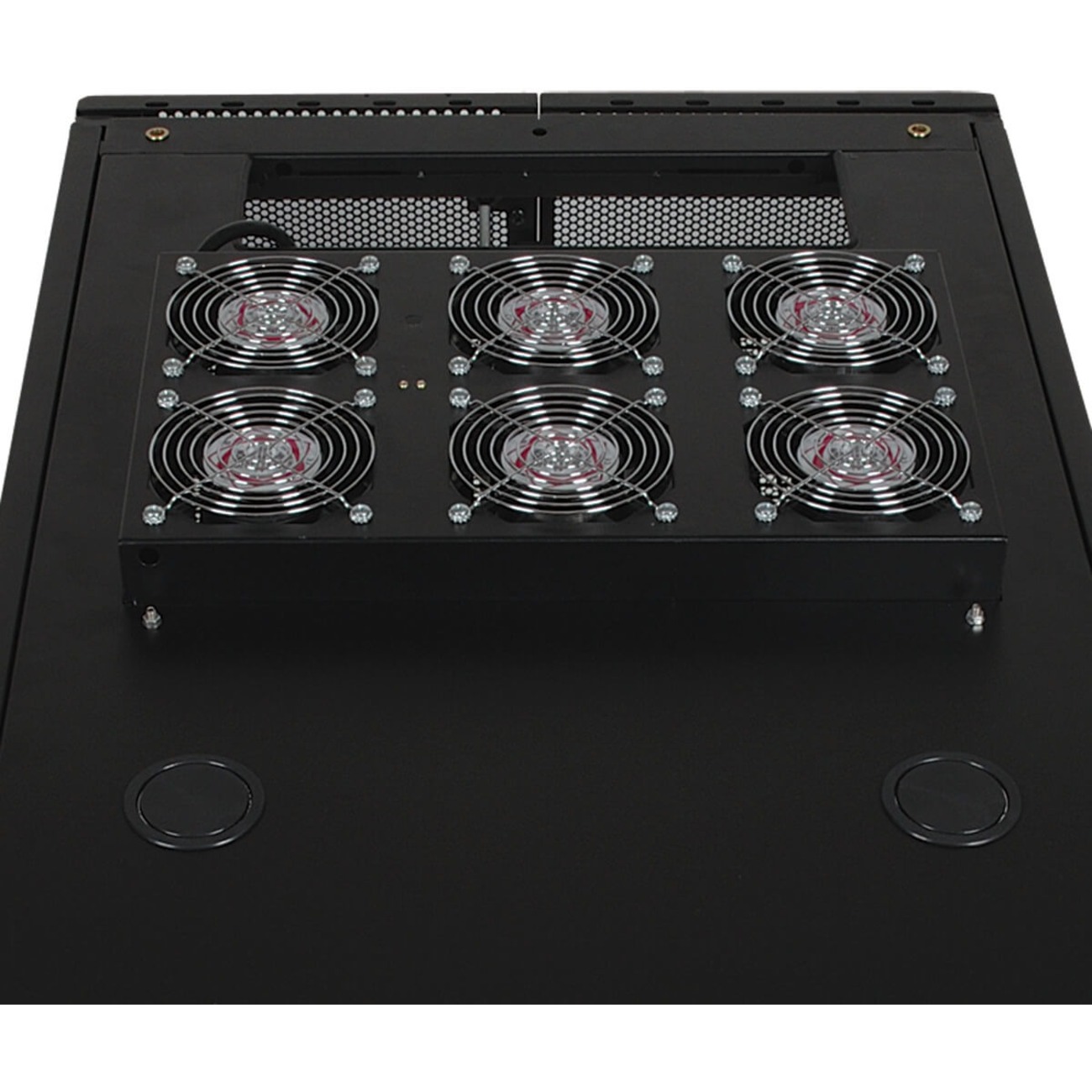 Tripp Lite by Eaton SmartRack Roof-Mounted Fan Panel - 6-120V high-performance fans; 630 CFM 5-15P plug