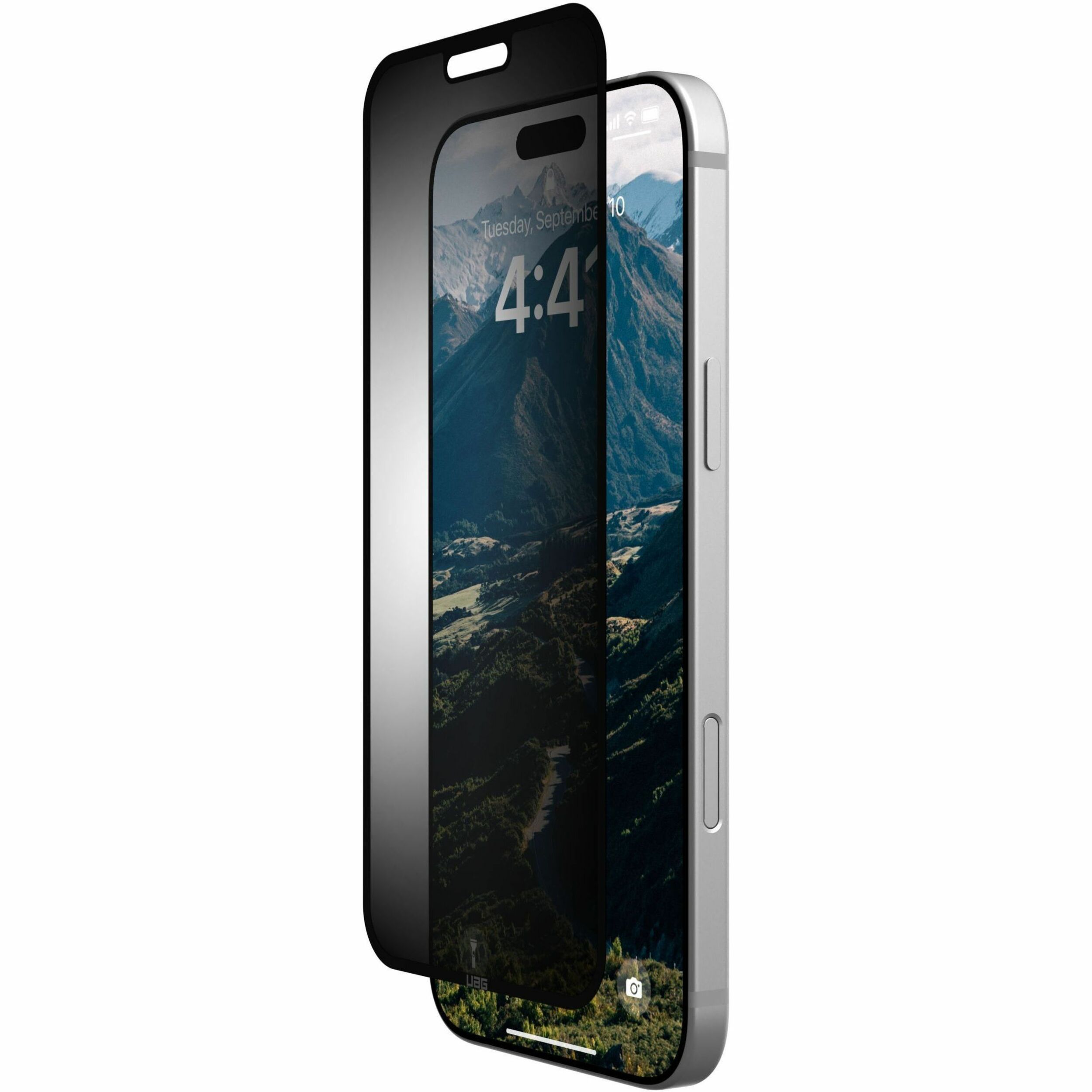 Urban Armor Gear Removable and Reusable Privacy Screen For iPhone 16 Pro Max - Tint Tinted