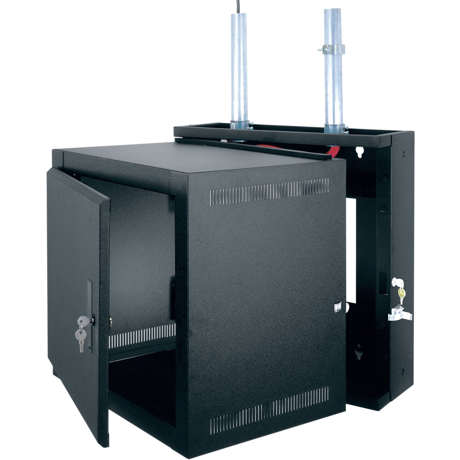 Middle Atlantic EWS Series 12RU Pivoting Wall Rack with Front Door - 17in Depth