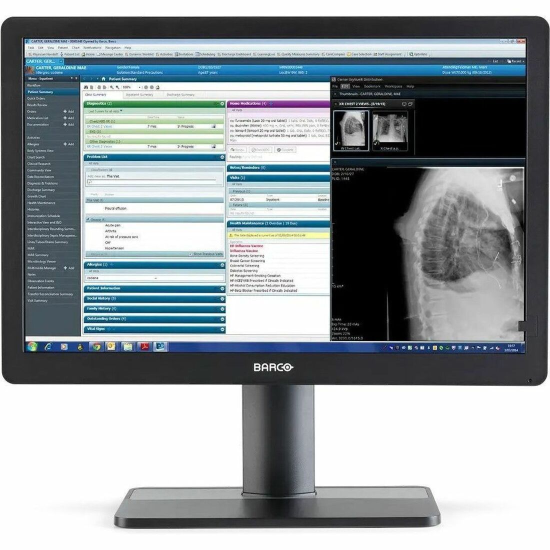 Barco Nio MDNC&acirc;&euro;'8132 32" Class Webcam 4K UHD LED Monitor - 16:9