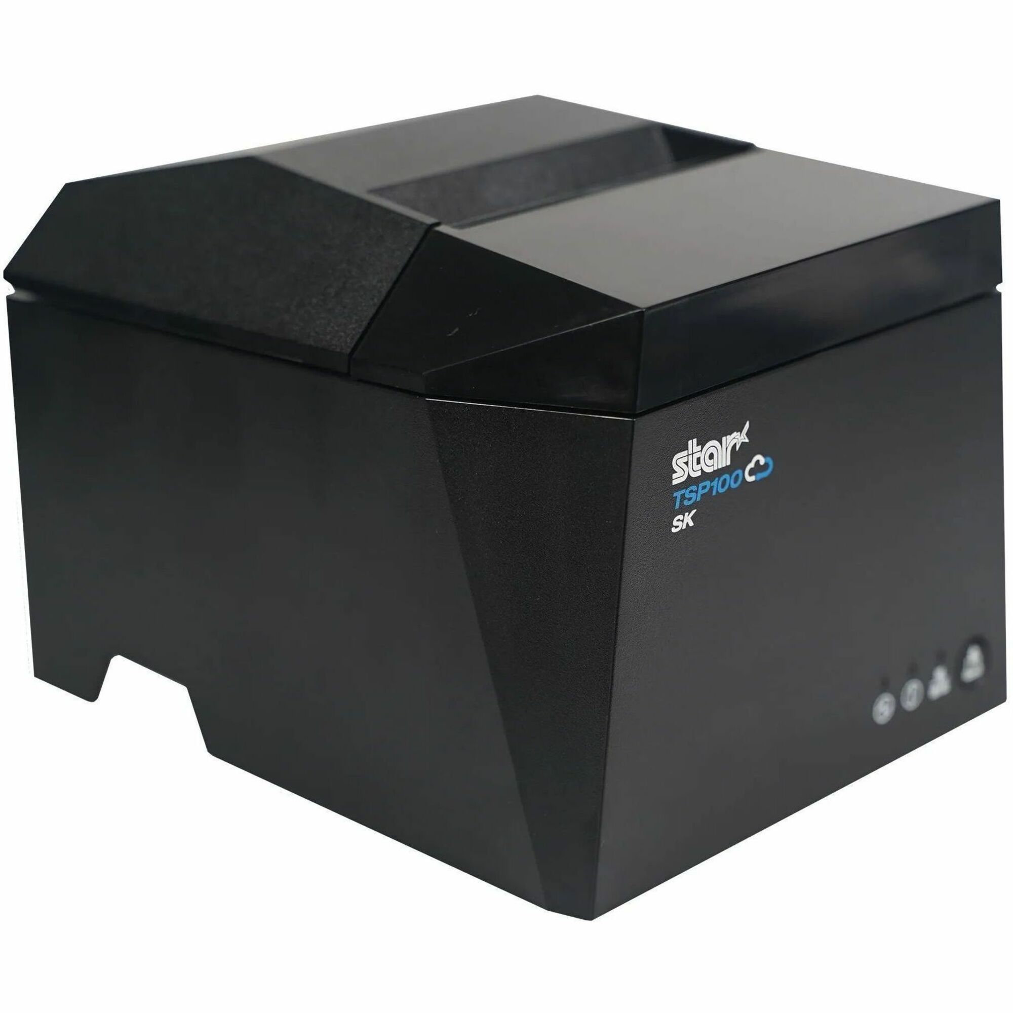 Star Micronics TSP143IV-UEWBSK GY US Business, Wash & Fold Laundry Service, Delivery, Food & Beverage Direct Thermal Printer - Monochrome - Label Print - Ethernet - USB - USB Host - Bluetooth - Wireless LAN - US - With Cutter - Gray
