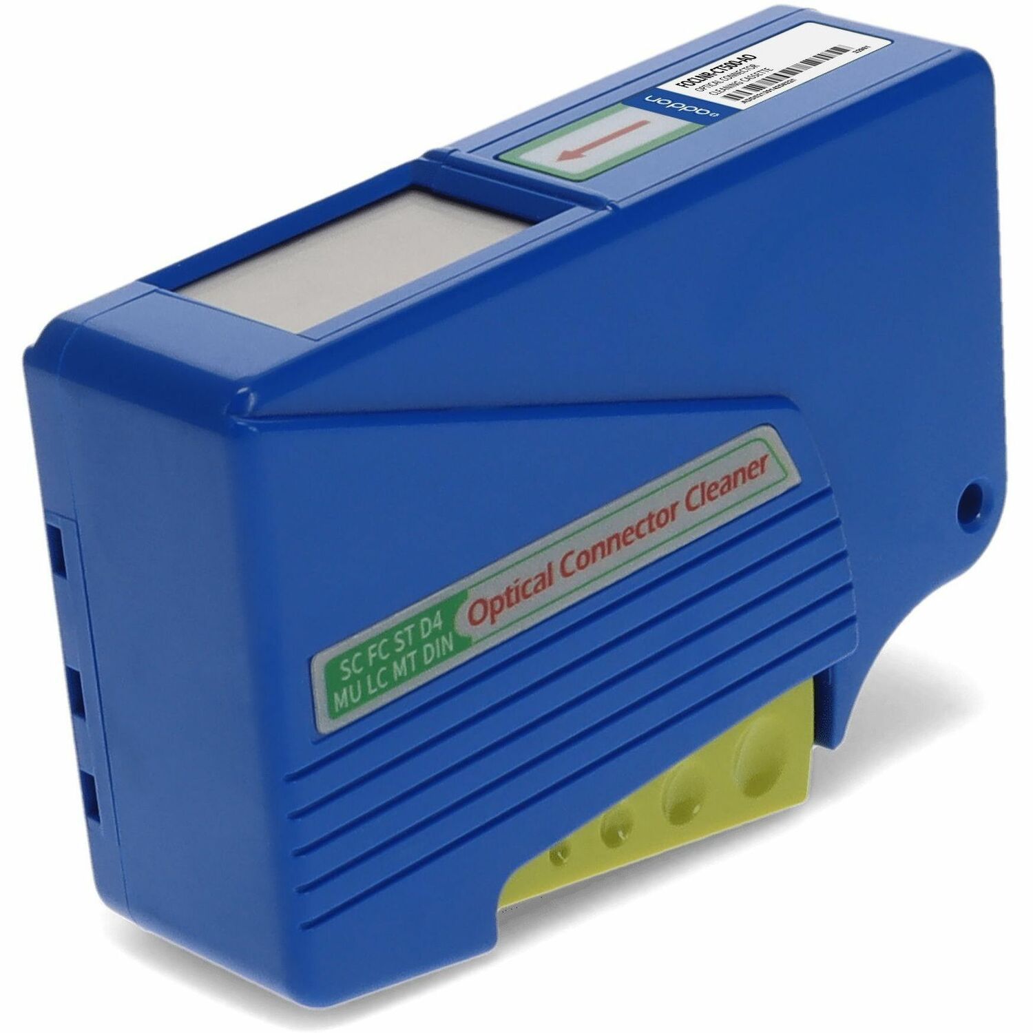 AddOn Optical Connector Cleaning Cassette for FC/SC/LC/ST/MU/D4/DIN/UPC and APC connectors (500 uses)
