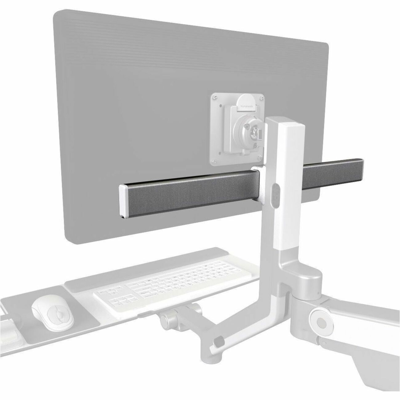 Capsa Healthcare - V6 Accessory - V6 Solo Mount 19" Accessory Rail (VPS-S19)