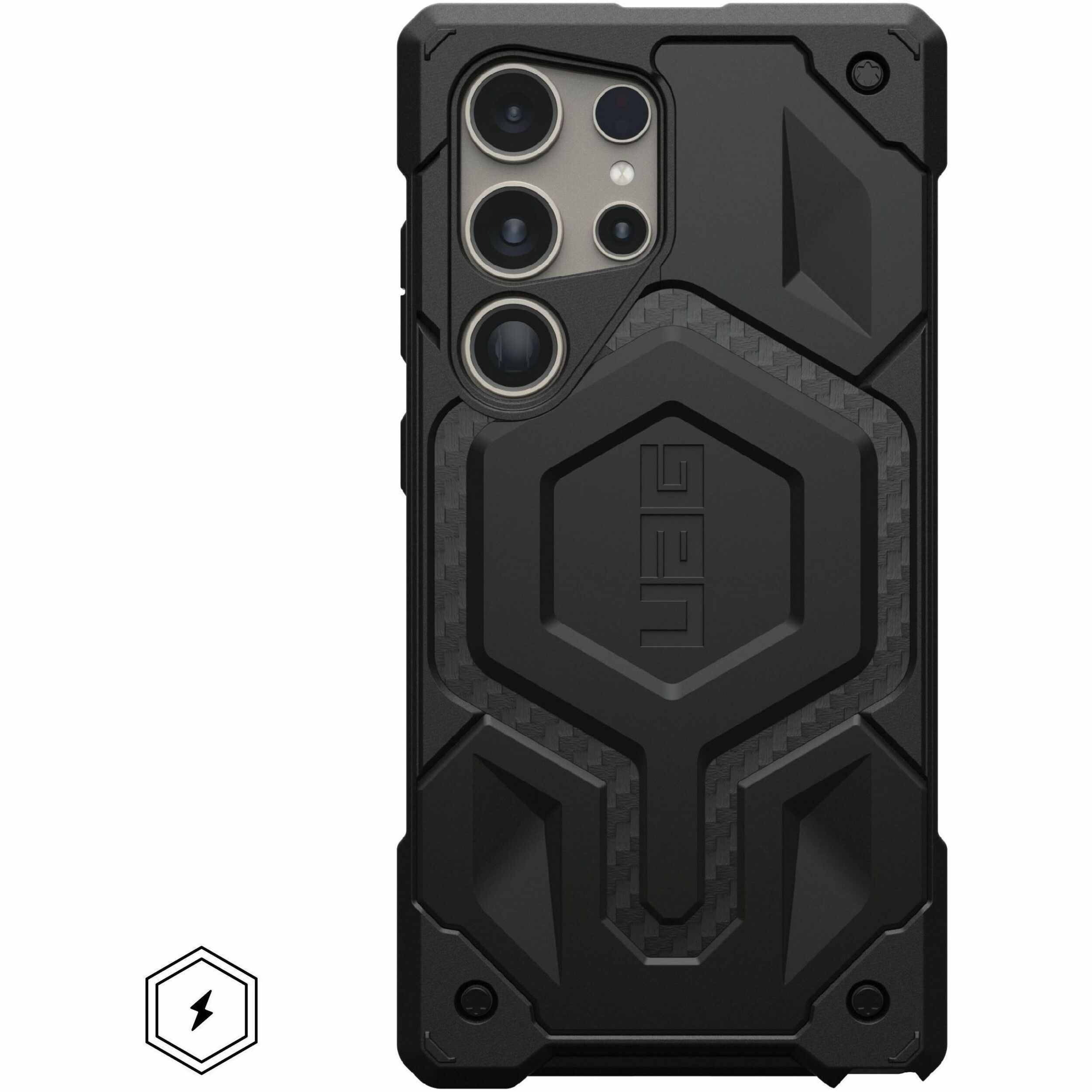 Urban Armor Gear Monarch Pro Series Galaxy S24 Ultra Case - Carbon Fiber