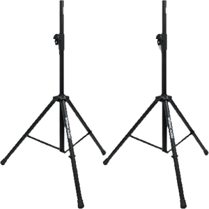 Seismic Audio 1 Pair Tripod Speaker Stands PA Dj Stand Pro