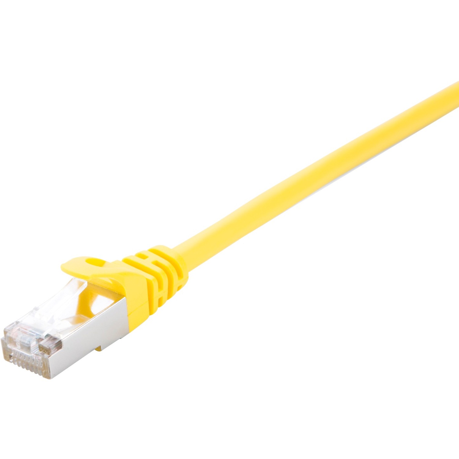 V7 Yellow Cat5e Shielded (STP) Cable RJ45 Male to RJ45 Male 10m 32.8ft