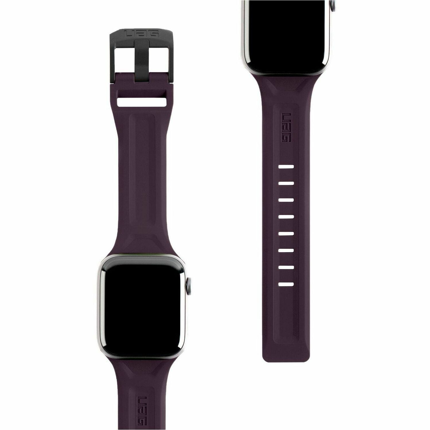 Apple Scout Silicone Strap for Apple Watch / Scout Silicone Strap for Apple Watch Ultra 3, Ultra 2, & Ultra - Eggplant