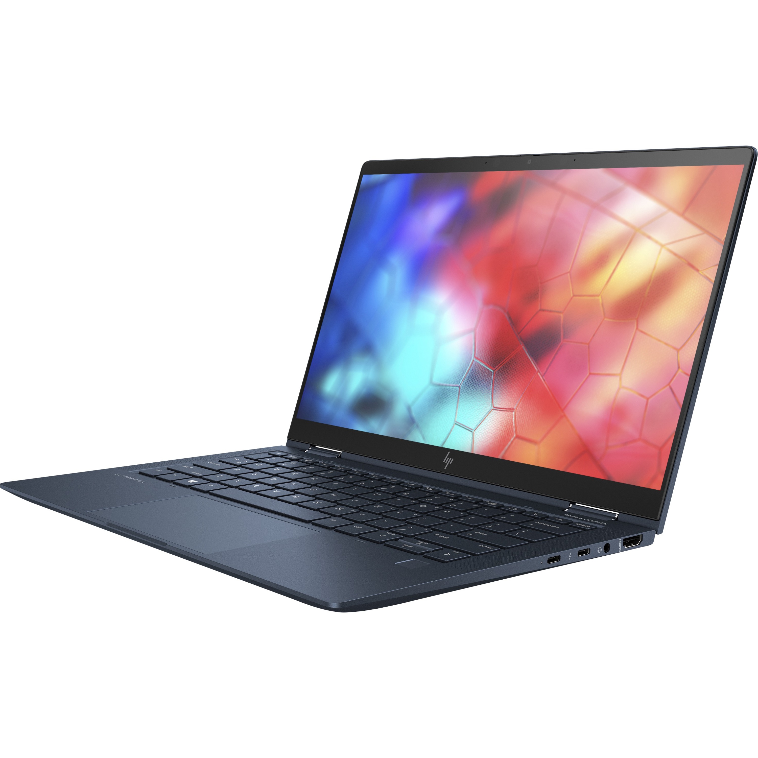 HP Elite Dragonfly 13.3" Touchscreen Convertible 2 in 1 Notebook - Intel Core i5 12th Gen i5-1245U - vPro Technology - 16 GB - 256 GB SSD - Dragonfly Blue