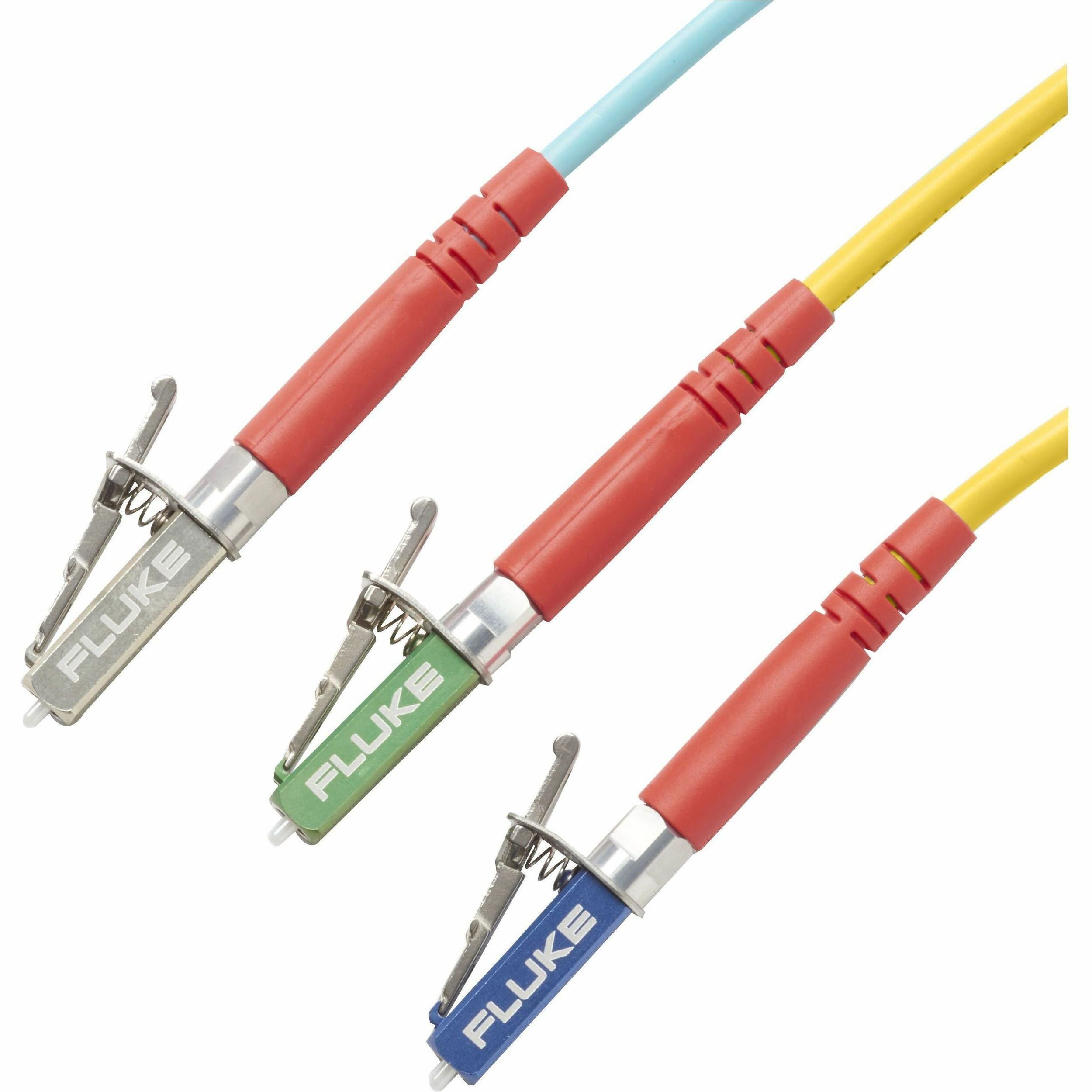 Fluke Networks Singlemode 9 &micro;m TRC 0.3 m for OTDR port (SC/LC) - Metal